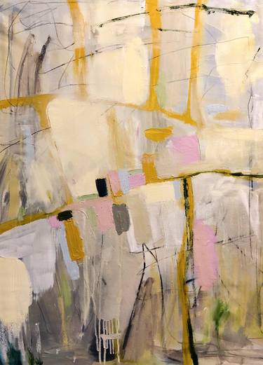 Original Abstract Expressionism Abstract Paintings by ELAINE KEHEW