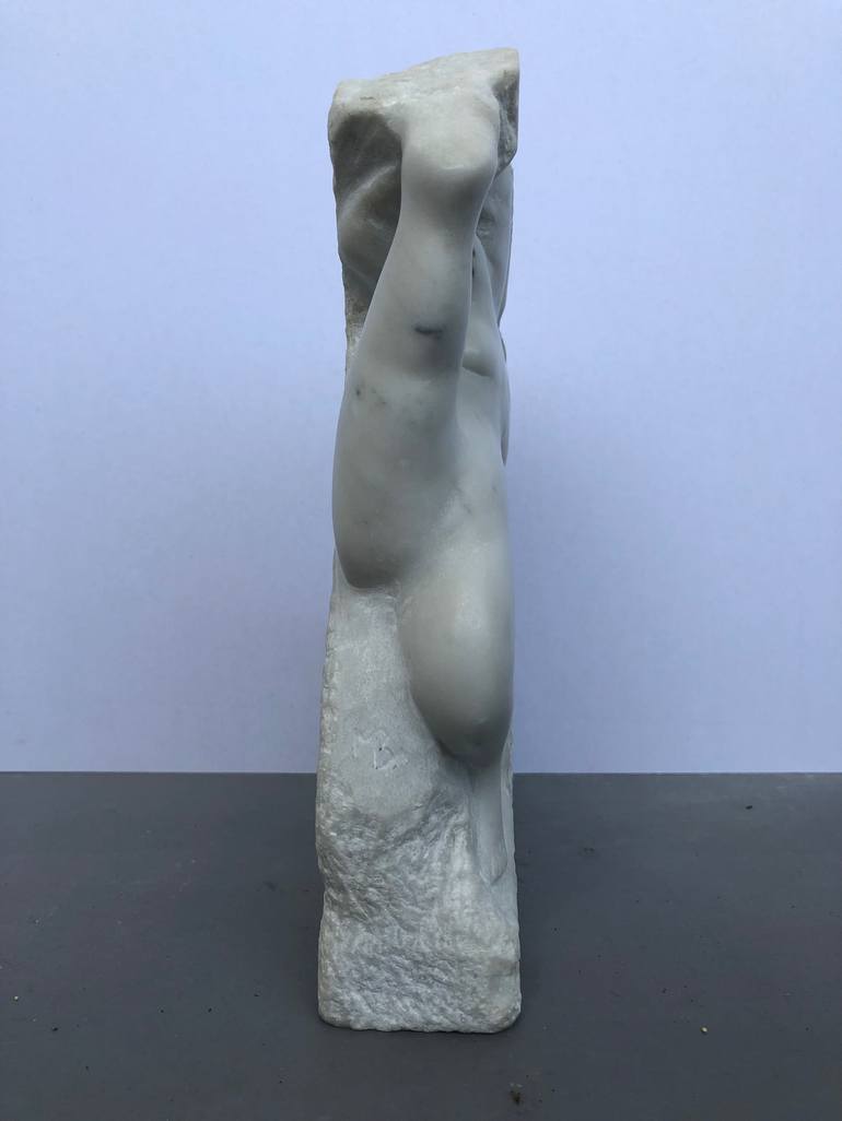 Original Modern Nude Sculpture by Marcin Biesek