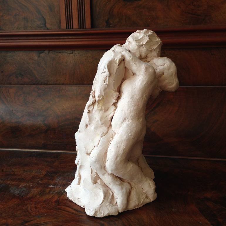 Original Figurative Erotic Sculpture by Marcin Biesek