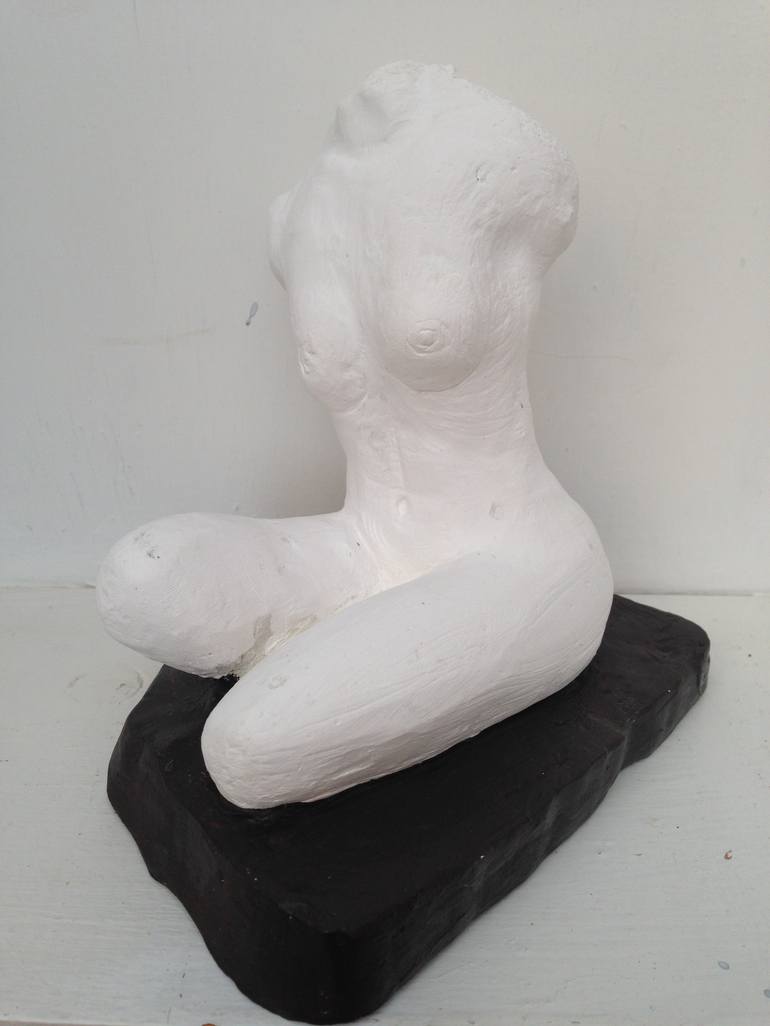 Original Abstract Nude Sculpture by Marcin Biesek