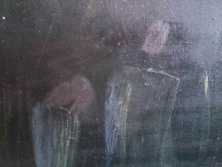 Original Expressionism Landscape Painting by Marcin Biesek
