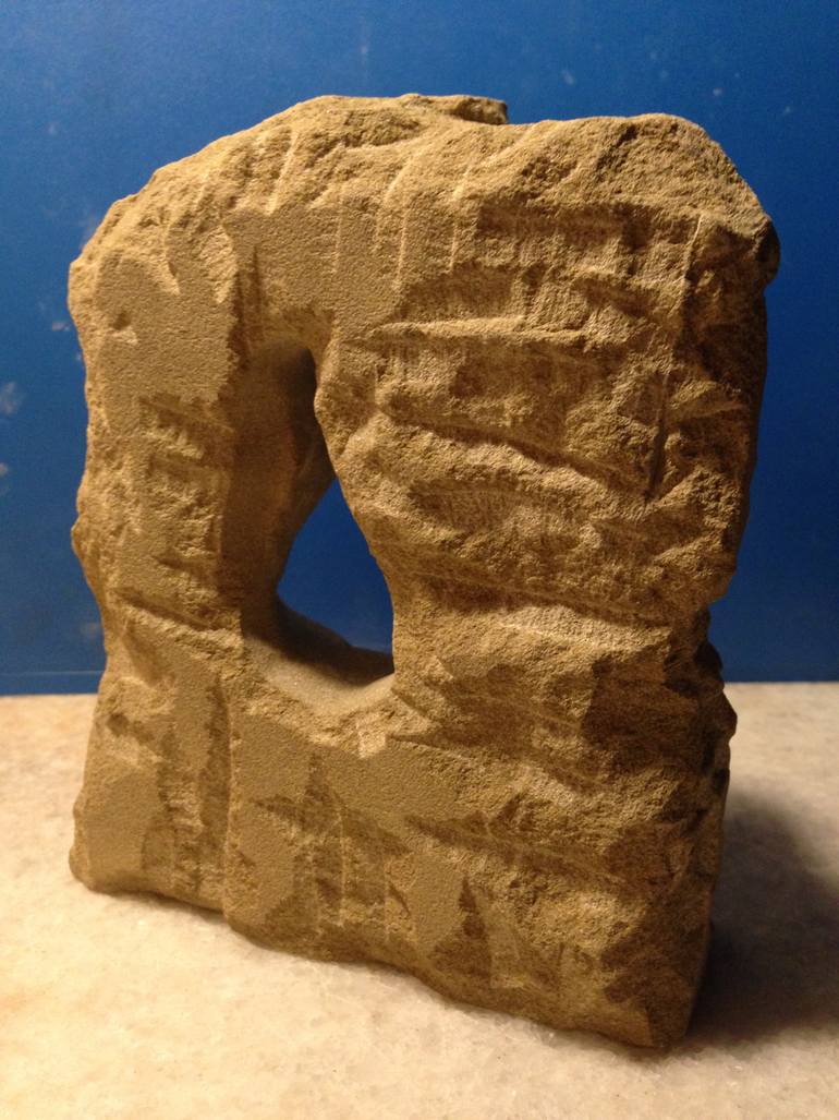 Original Abstract People Sculpture by Marcin Biesek