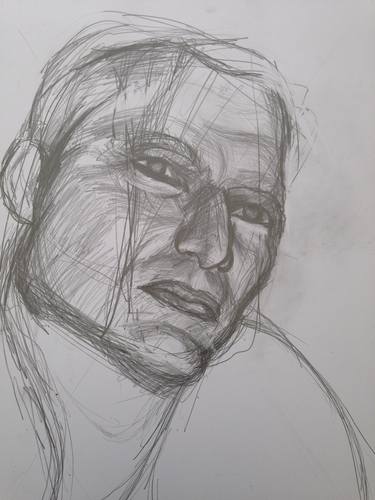 Print of Figurative Portrait Drawings by Marcin Biesek