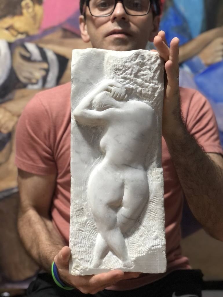 Original Nude Sculpture by Marcin Biesek