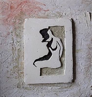 Original Art Deco Nude Sculpture by Marcin Biesek