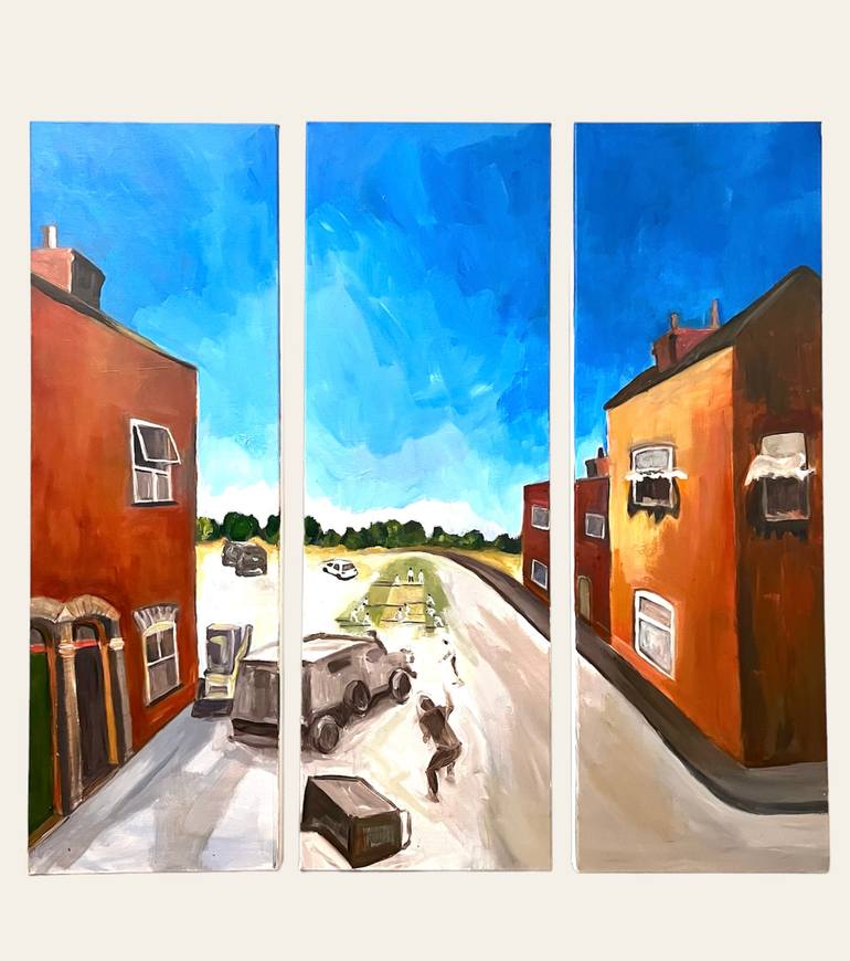 Original Contemporary Landscape Painting by Marcin Biesek