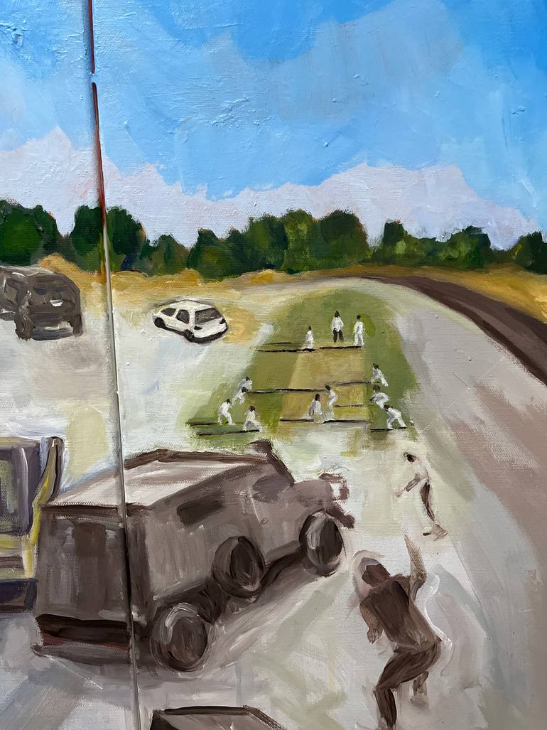 Original Contemporary Landscape Painting by Marcin Biesek