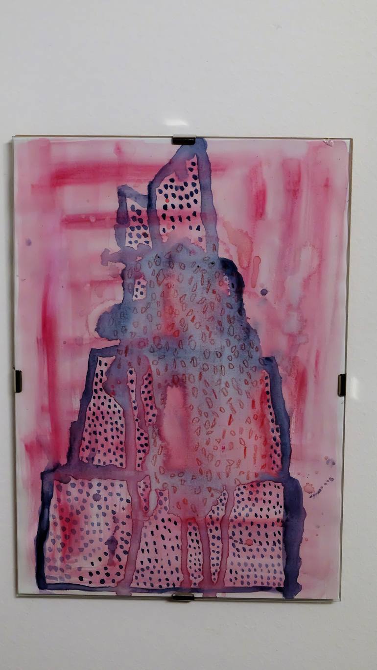 Original Abstract Painting by Bahar Faraz