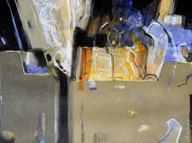 Original Abstract Expressionism Abstract Painting by Sadat Amil