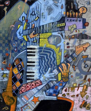 Original Music Paintings by Sadat Amil