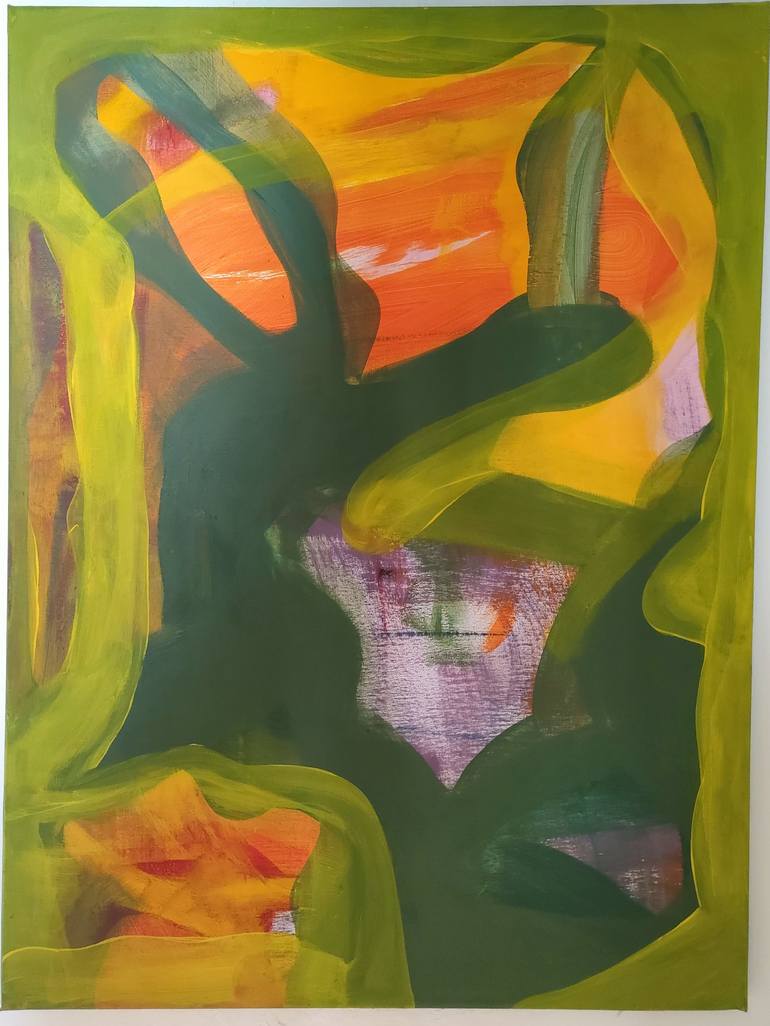 Original Abstract Painting by Daria Magda Błażek