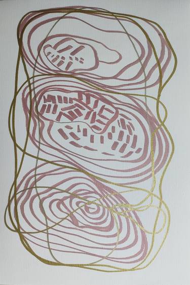 Original Abstract Expressionism Abstract Drawings by Daria Magda Błażek