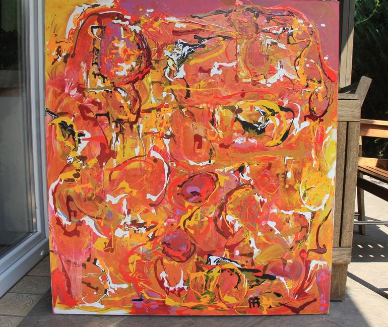 Original Abstract Painting by Daria Magda Błażek