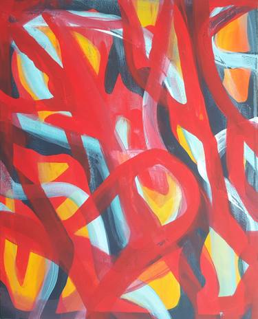 Original Abstract Paintings by Daria Magda Błażek