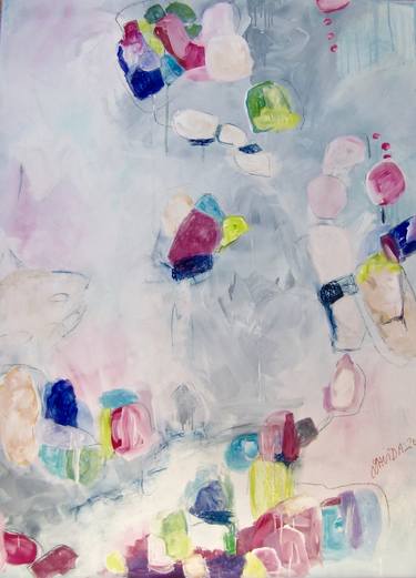 Original Abstract Paintings by Davida Gatti-Reis