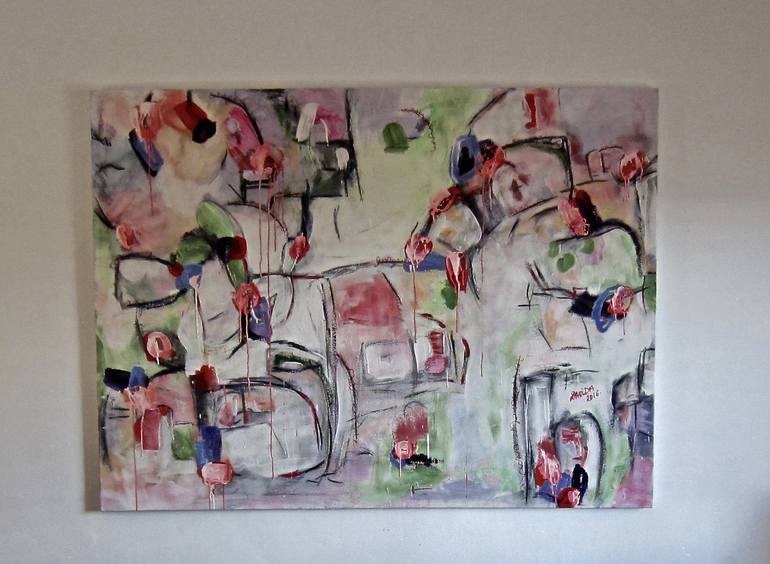 Original Abstract Painting by Davida Gatti-Reis