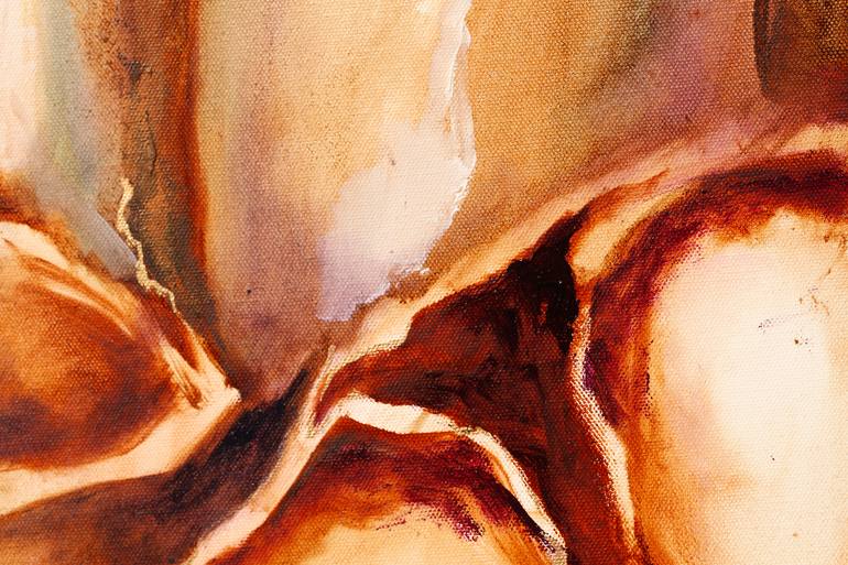 Original Conceptual Love Painting by Daria Bagrintseva