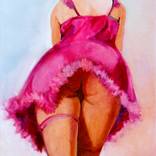 Pink Flamingo by Daria Bagrintseva