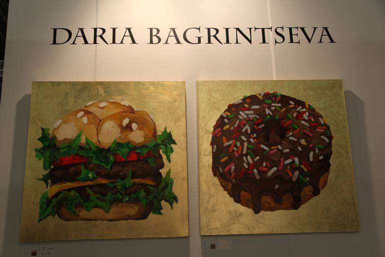 Original Fine Art Food Painting by Daria Bagrintseva