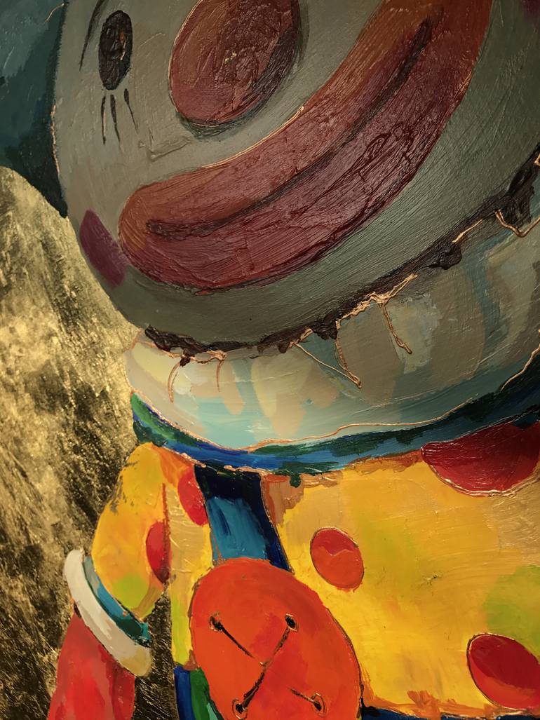 Original Figurative Men Painting by Daria Bagrintseva