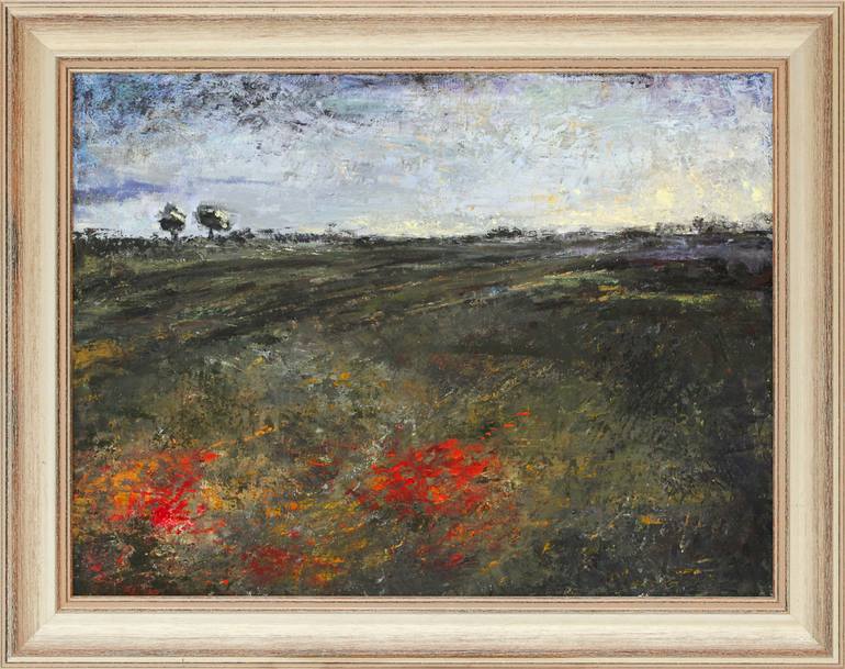 Original Fine Art Landscape Painting by Daria Bagrintseva