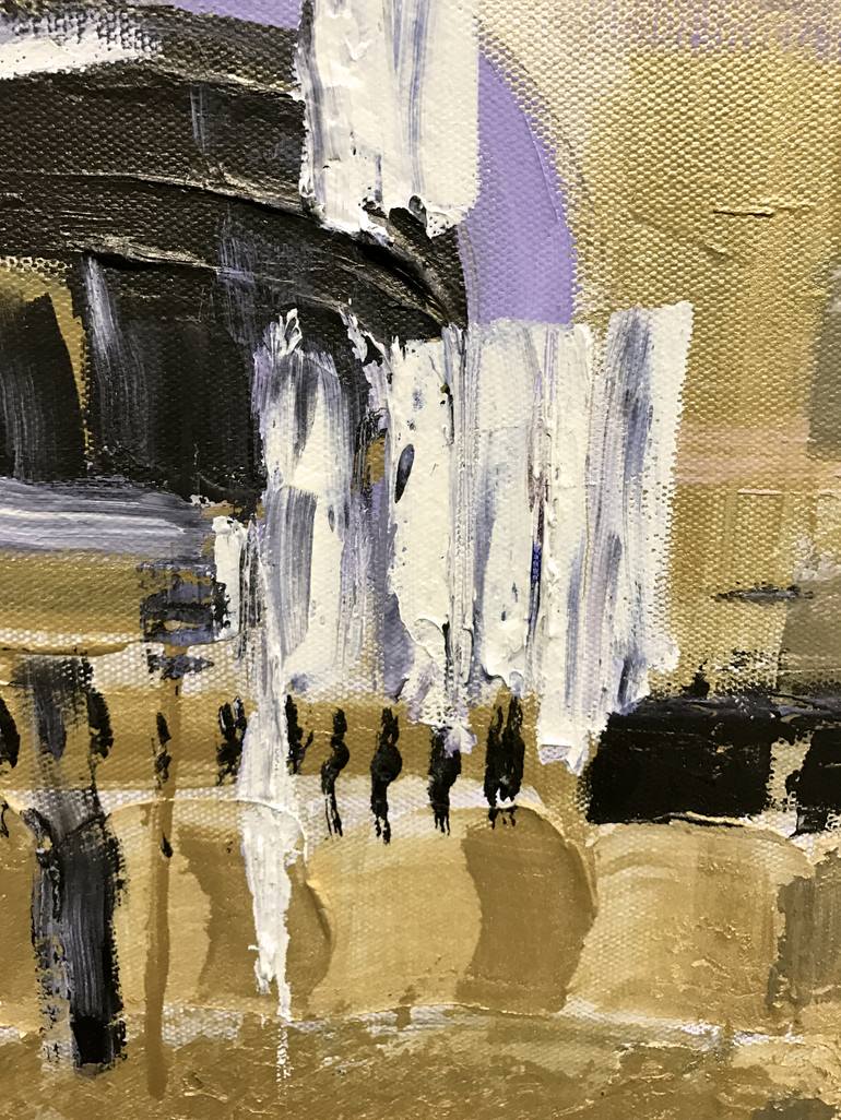 Original Abstract Expressionism Abstract Painting by Daria Bagrintseva