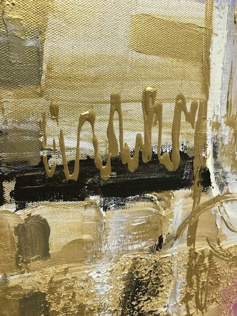 Original Abstract Expressionism Abstract Painting by Daria Bagrintseva
