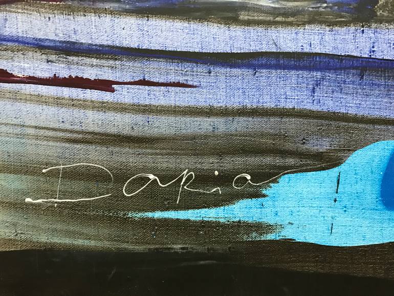 Original Abstract Expressionism Abstract Painting by Daria Bagrintseva