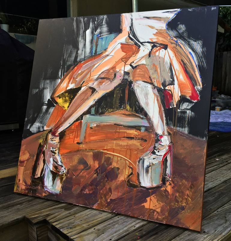 Original Fashion Painting by Daria Bagrintseva