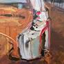 Intermission Painting by Daria Bagrintseva - detail