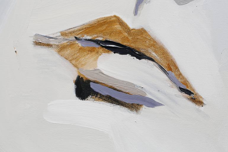 Original Expressionism People Painting by Daria Bagrintseva
