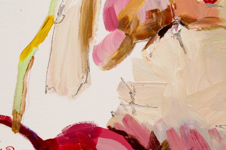 Original Expressionism Still Life Painting by Daria Bagrintseva