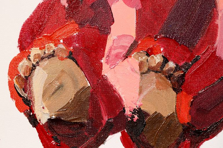 Original Expressionism Still Life Painting by Daria Bagrintseva