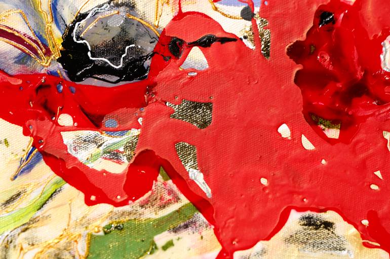 Original Abstract Still Life Painting by Daria Bagrintseva