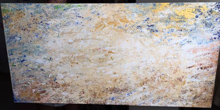 Original Abstract Expressionism Abstract Painting by Daria Bagrintseva