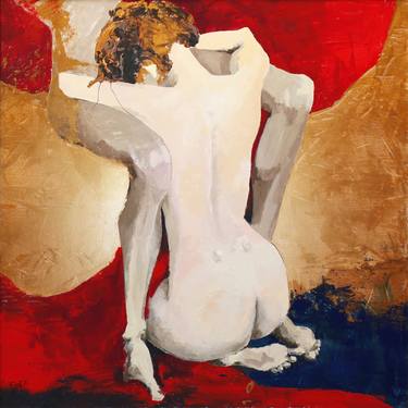 Print of Art Deco Erotic Paintings by Daria Bagrintseva