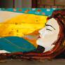 Sleeping Beauty Painting by Daria Bagrintseva