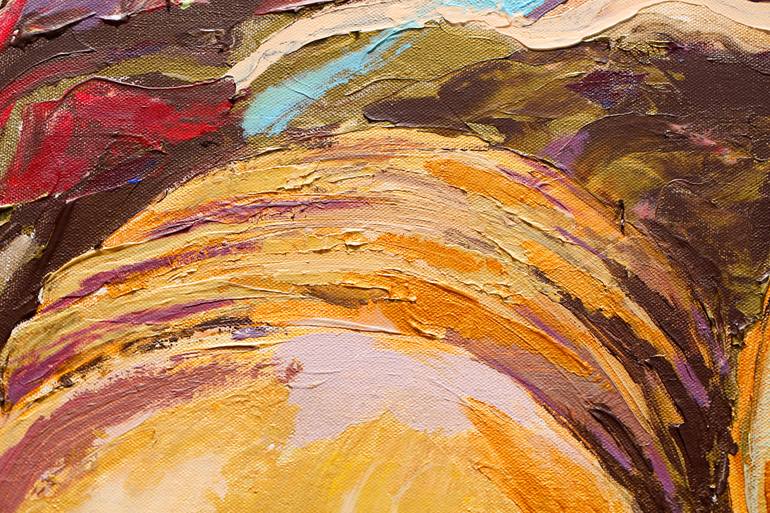 Original Expressionism Still Life Painting by Daria Bagrintseva
