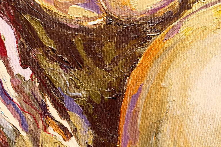 Original Expressionism Still Life Painting by Daria Bagrintseva