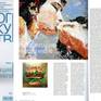Kiss Painting by Daria Bagrintseva in the article in DI art magazine