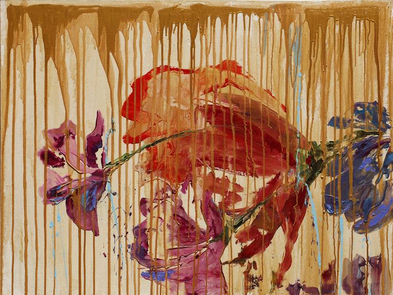 Flowers of Imagination Painting by Daria Bagrintseva Saatchi Art