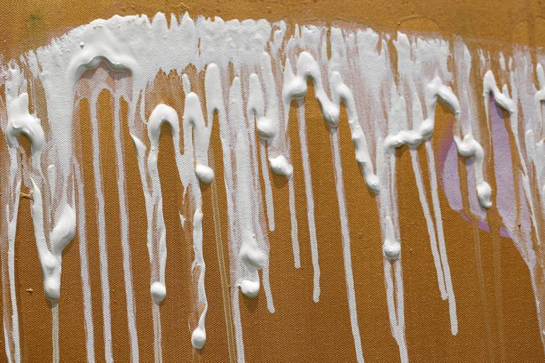 Original Art Deco Botanic Painting by Daria Bagrintseva