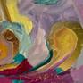 The unfading steps of the Buddha Painting Daria Bagrintseva