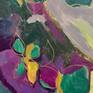 The unfading steps of the Buddha Painting Daria Bagrintseva