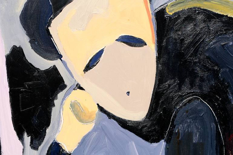 Original Figurative Religion Painting by Daria Bagrintseva