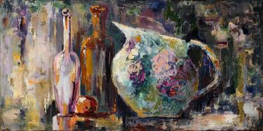 Print of Expressionism Still Life Paintings by Daria Bagrintseva