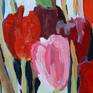 Spring Tulips. Painting by Daria Bagrintseva