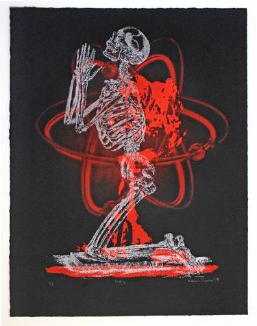 Original Mortality Printmaking by Karen Fiorito