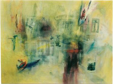 Original Abstract Expressionism Abstract Paintings by Corinna Richenda Boughton