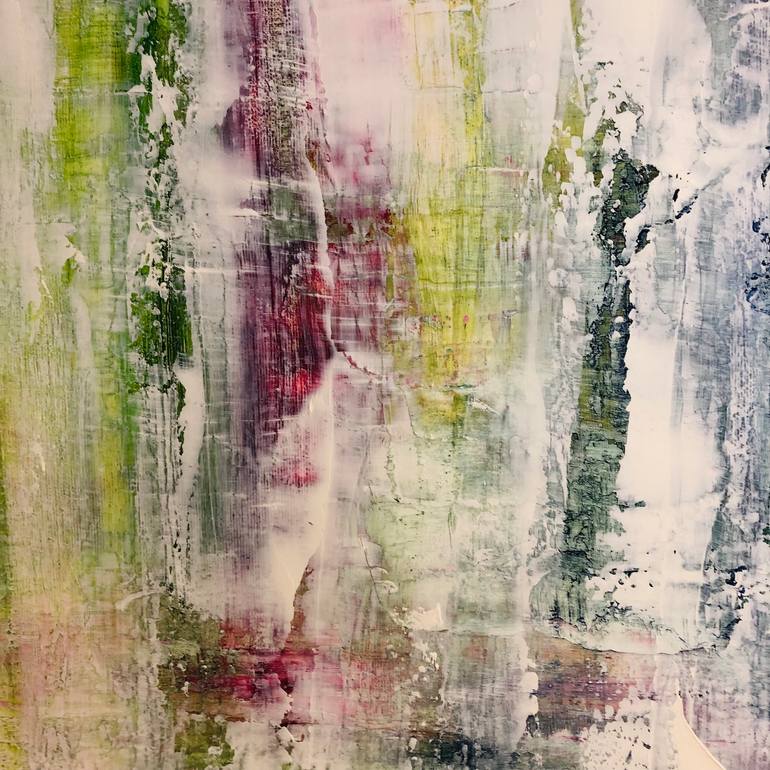 Original Abstract Expressionism Abstract Painting by Corinna Richenda Boughton